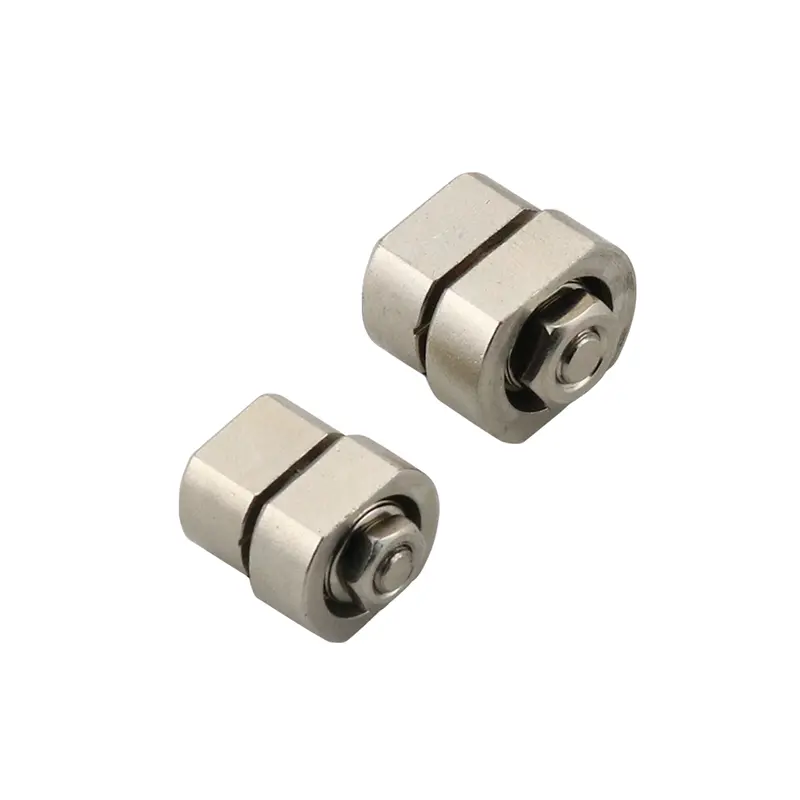 Bisagra de torque niquelada en tamaño grande y pequeño