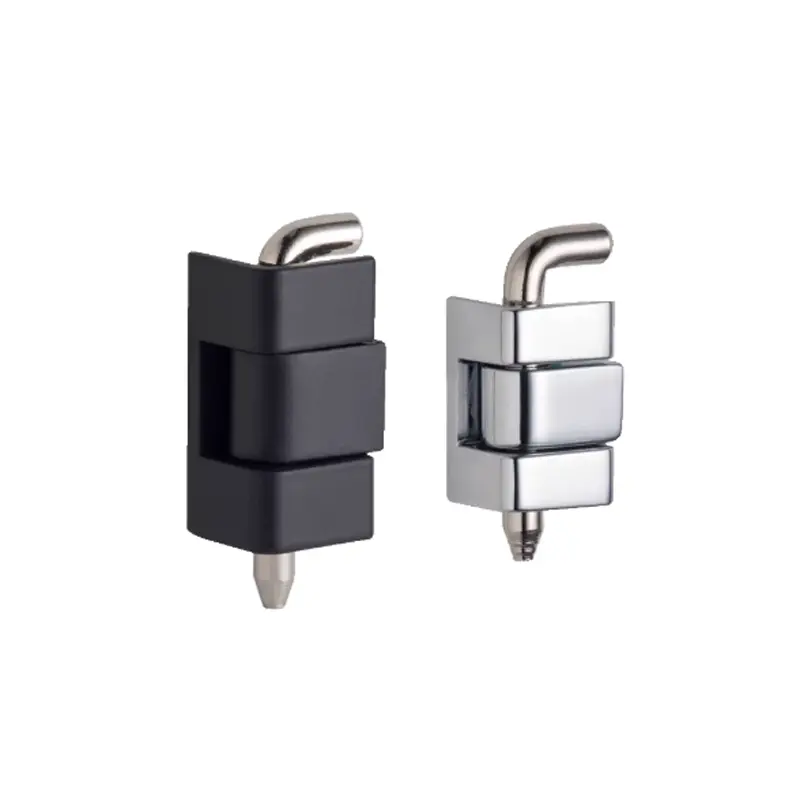 Bisagra desmontable de zinc en negro y cromado