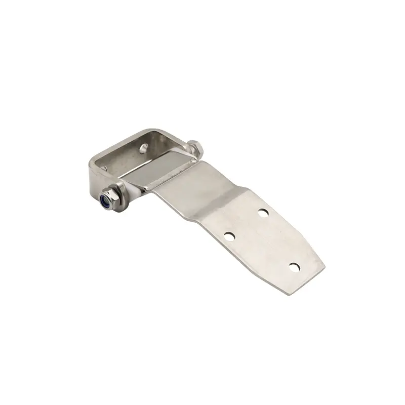 Bisagra desmontable inox. 304 con brazo acodado