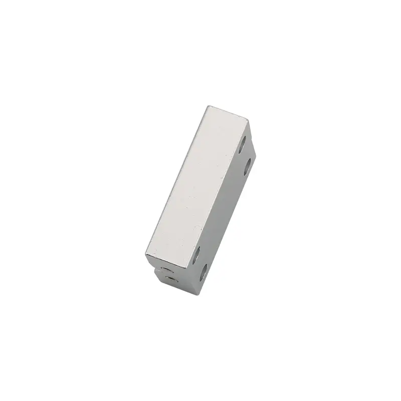 Bisagra torsion aluminio perfil lado vista