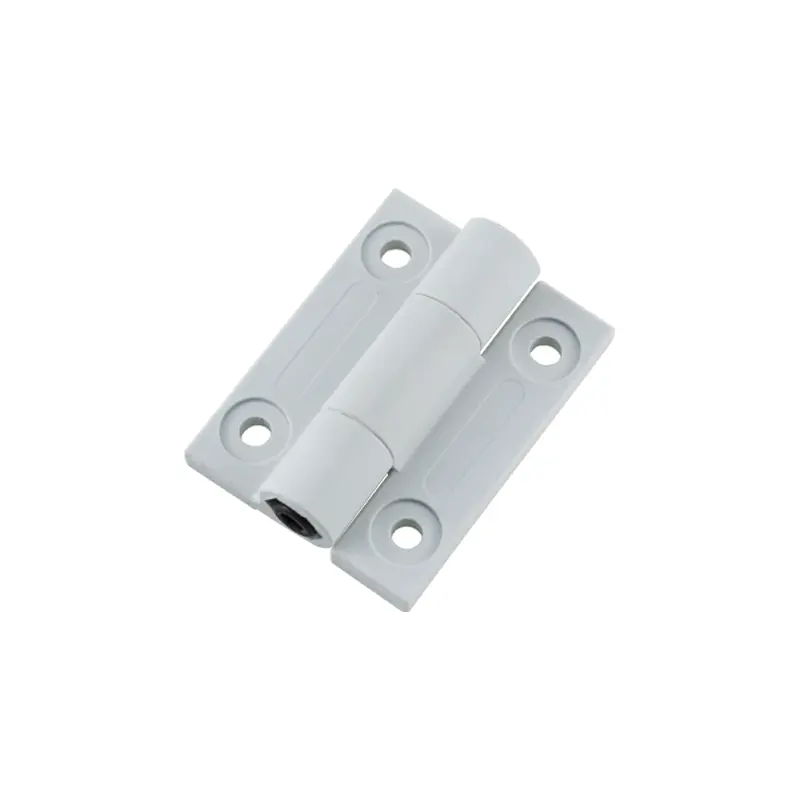 Bisagra de fricción PA6 con torque ajustable en negro y blanco