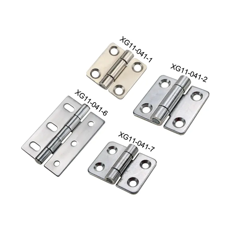Bisagra torsion varios modelos acero vista conjunto