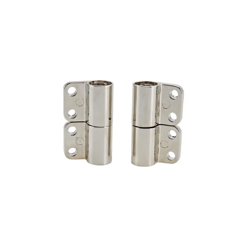 Bisagra torsion zinc niquelado izquierda y derecha conjunto