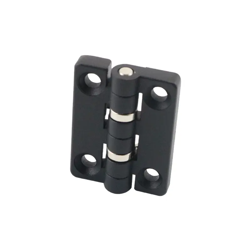 Bisagra zinc negro detalle eje