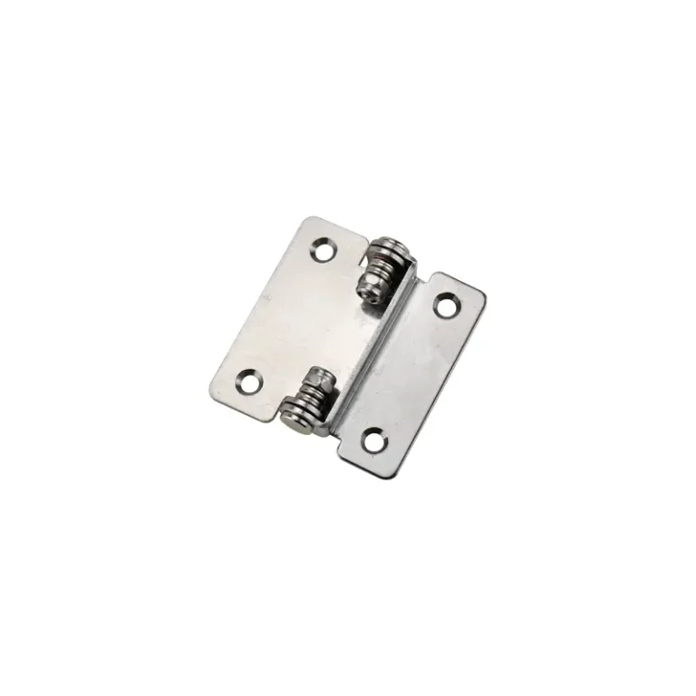 Bisagra amortiguada de doble eje de acero inoxidable 2 N·m