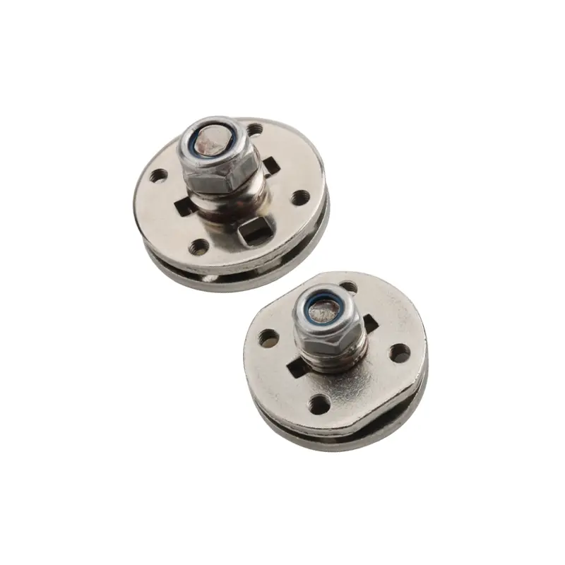 Par de bisagras de torque circulares tamaño grande y pequeño